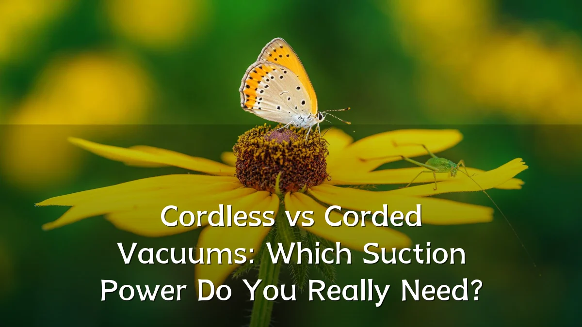 Cordless vs Corded Vacuums: Which Suction Power Do You Really Need?