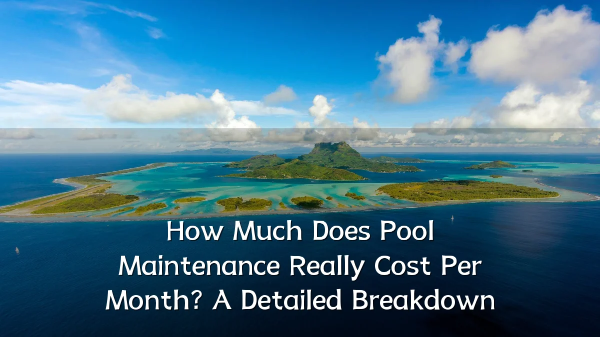 How Much Does Pool Maintenance Really Cost Per Month? A Detailed Breakdown