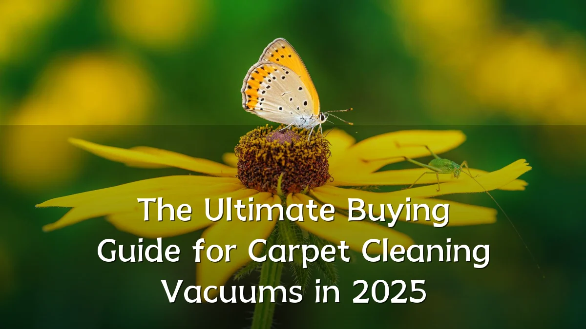 The Ultimate Buying Guide for Carpet Cleaning Vacuums in 2025