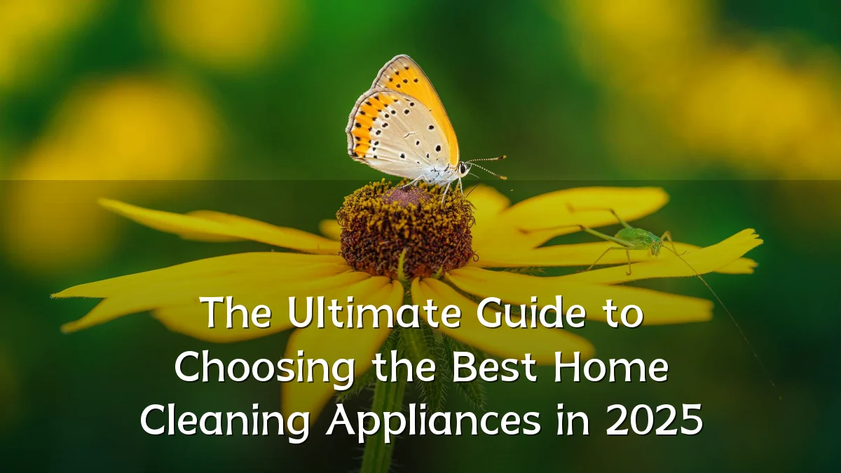 The Ultimate Guide to Choosing the Best Home Cleaning Appliances in 2025
