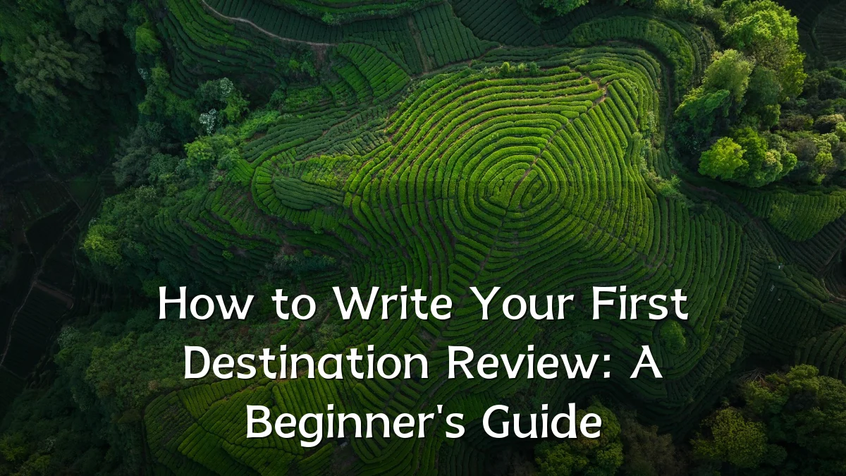 How to Write Your First Destination Review: A Beginner's Guide